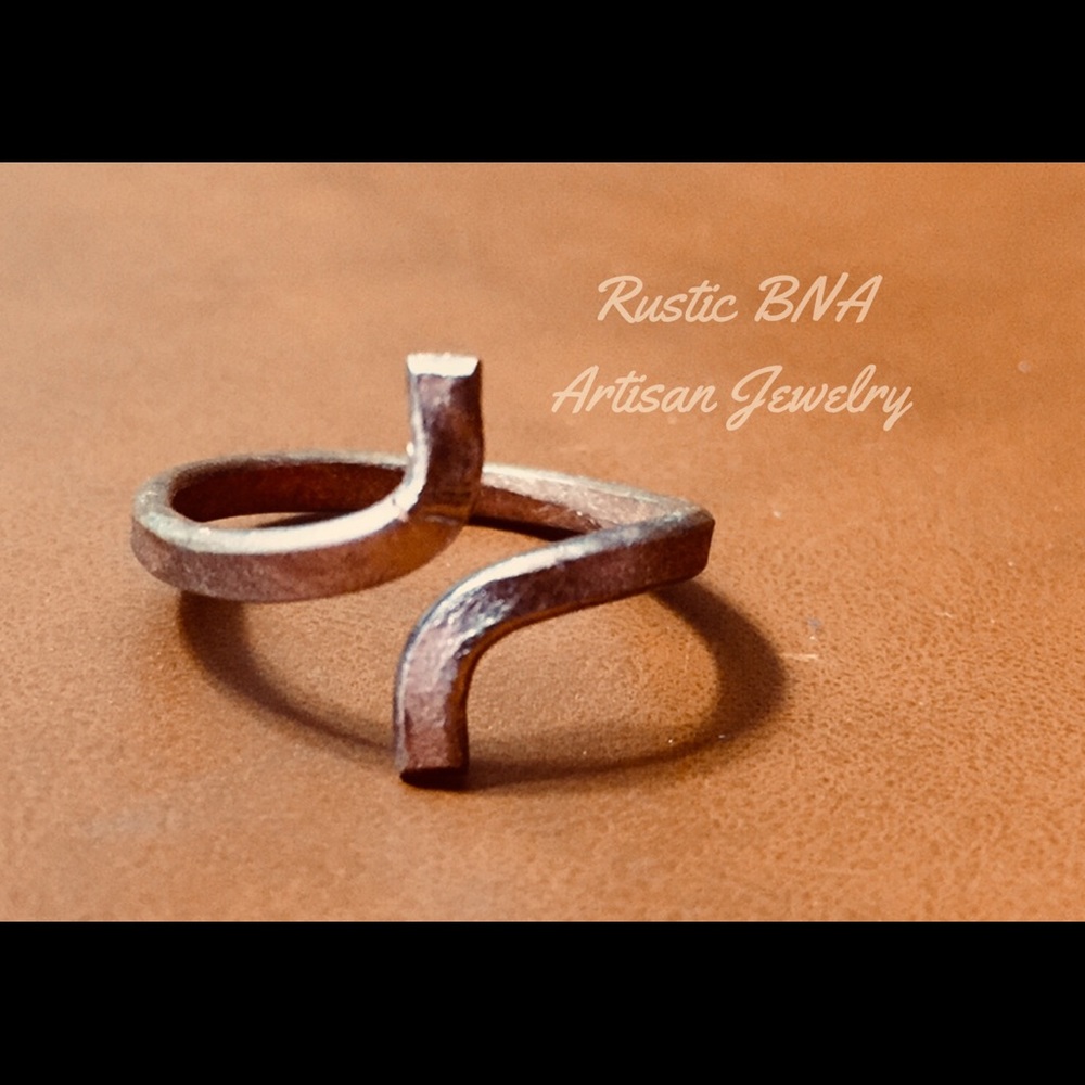 ✨Copper Ring Boho Chic Statement Fashion Handmade